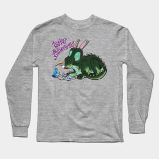 HoliDinos: Easter Einiosaurus Long Sleeve T-Shirt